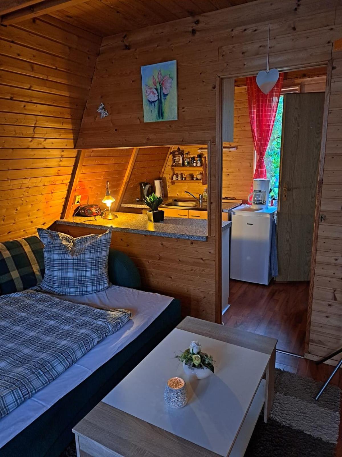 Ferienhaus Typ - Finnhuette Muhl Rosin Extérieur photo
