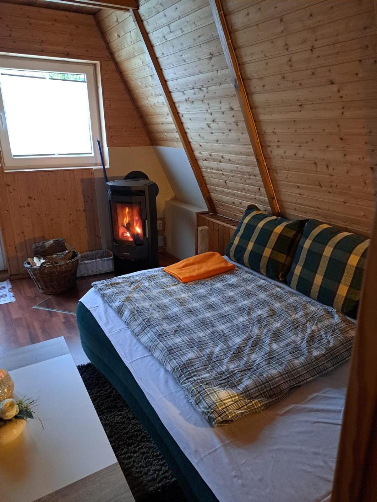 Ferienhaus Typ - Finnhuette Muhl Rosin Extérieur photo
